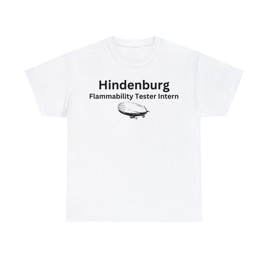 Hindenburg "Flammability Tester Intern" (T-Shirt)