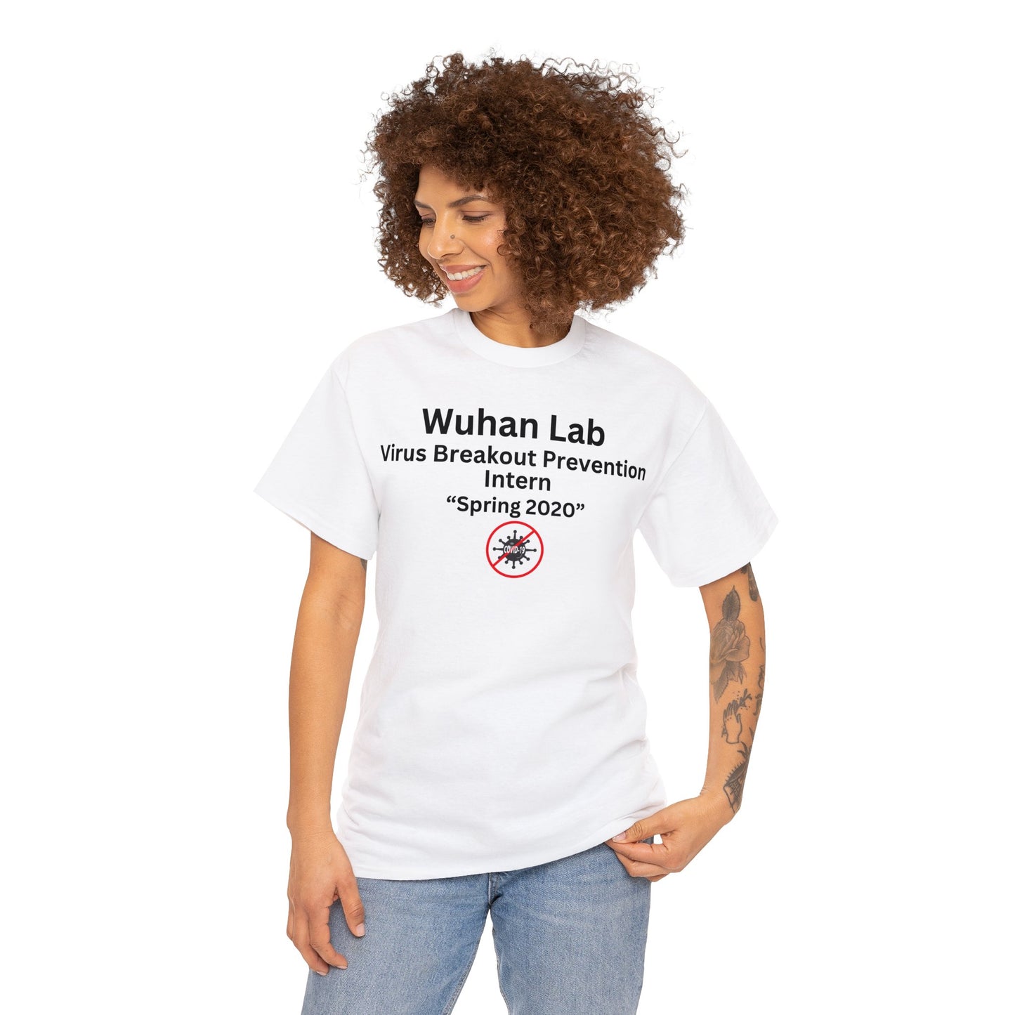 Wuhan Lab Virus Breakout Protection Intern (T-Shirt)